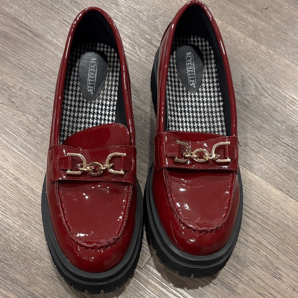 Seychelles Red Loafers